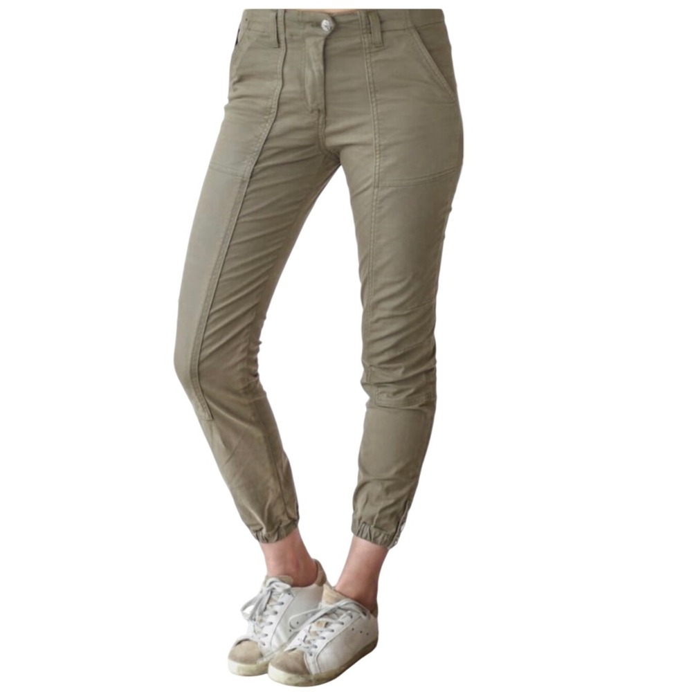 Veronica Beard Jeans Field Cargo Pants‎ Women's Size 28 Army Green Jogger Ankle